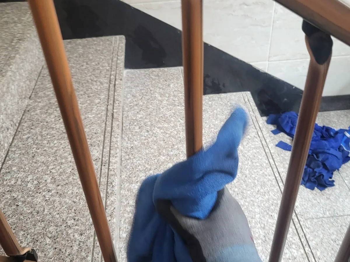 울진군 울진읍 건물 난간·손잡이 위생청소 사례 - 행진크린